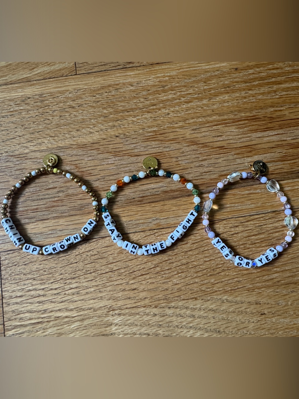 Peloton Little Word Project Bracelets